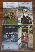 YVES VIOLLIER - LOT DE 4 LIVRES - POCKET - LA MER ETAIT SI CALME - 2006 à 2014