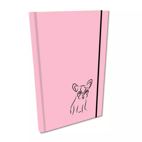 Notes gładki gumką - notes,