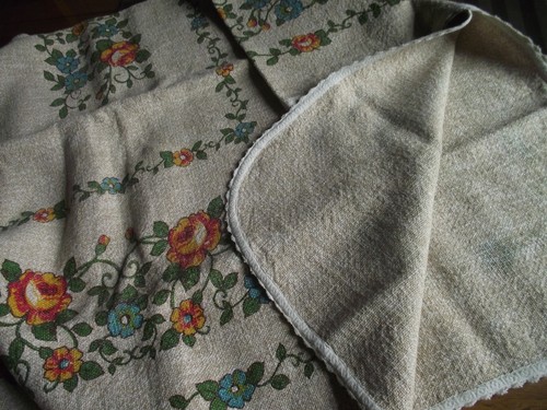 Linge ancien nappe - /😍linge, (