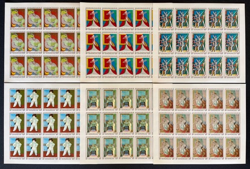 Stamps full set sheets - full,