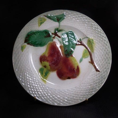 Assiette plate faïence