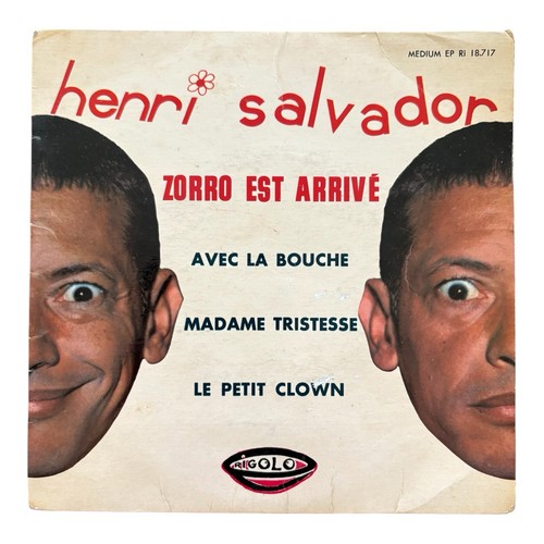 Disque vinyle 45t henri - disque,