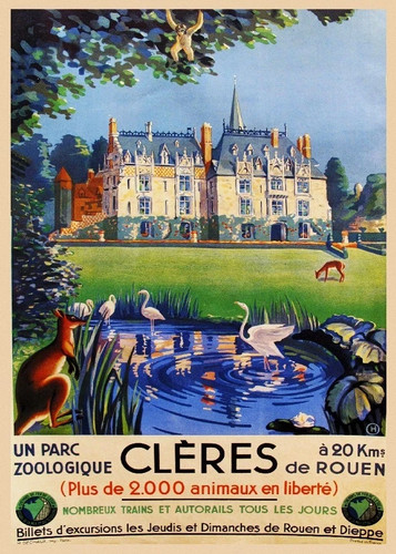Clères parc zoo château - parc,