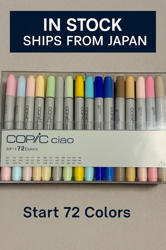 Jeu marqueurs ciao copic - de,