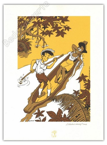 Affiche serigraphie - serigraphie, bd