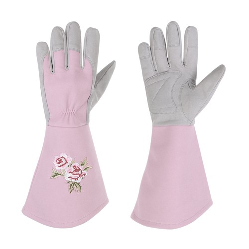 Gants femme cuir rose violet - gants,