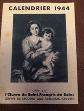 CALENDRIER Œuvre De Saint