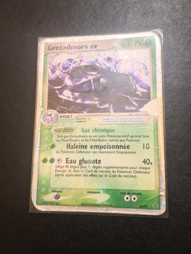 Carte pokémon grotadmorv - carte,