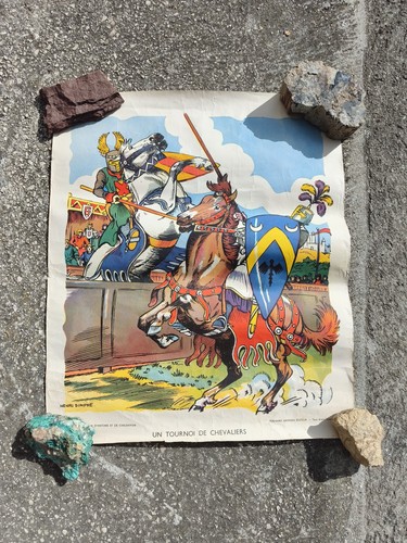 Ancienne affiche école