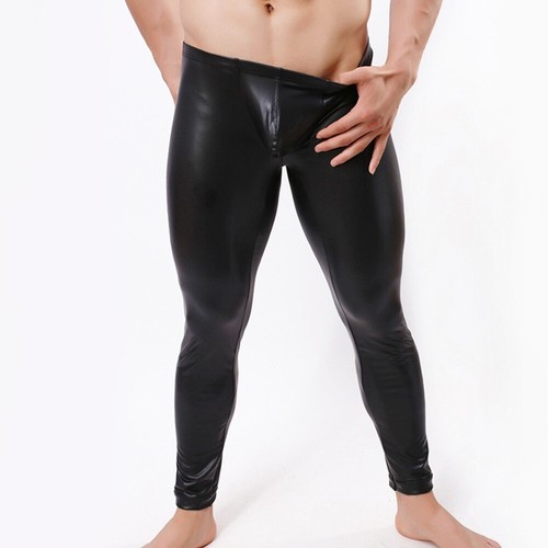 Hommes faux cuir aspect - faux,