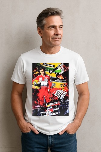 Shirt ayrton senna hommage - t-shirt,