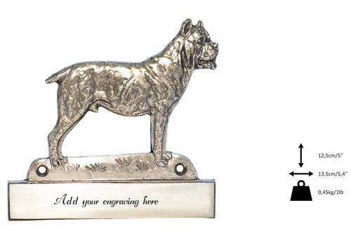 Cane corso plaque en - cane,