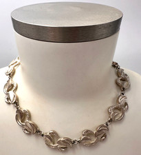 Collier en alliage argenté
