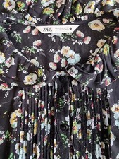 ZARA : CHEMISIER FLEURI
