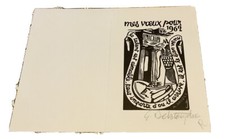 lithographie carte de voeux