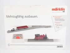 MÄRKLIN n° 28185 Coffret HO Locomotive MEB 98 7801 transfo DELTA jamais utilisé
