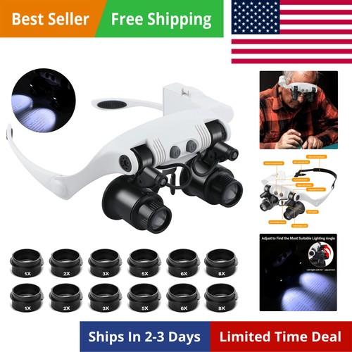 Hands free head magnifying - free,
