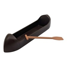 Playmobil canoë marron foncé