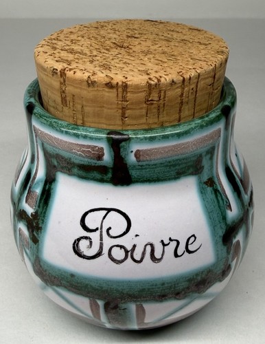 Rare pot épices - À, poivre