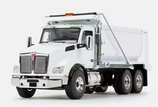 FIRST GEAR - Camion benne de couleur blanc - KENWORTH T880 6x4 - 1/50 - FIGE5...