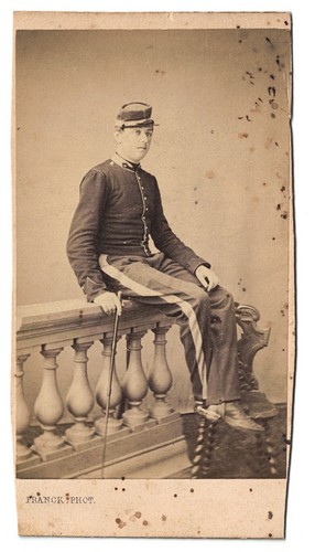 Cdv photo uniforme paris - uniforme,