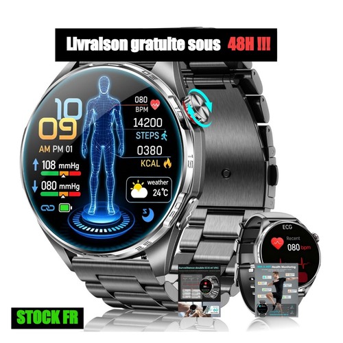 Montre connectée fosmet homme - connectée,