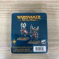 2 Paladins Avec Épées Et Boucliers Royaume De Bretonnie Warhammer Le Vieux Monde