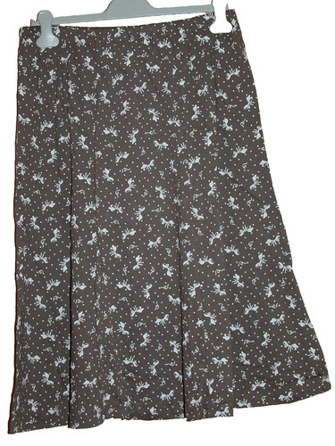 Jupe jupon coton imprimé - jupe,