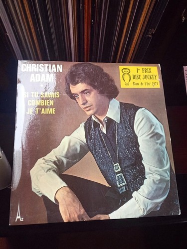 Vinyle 45t christian adam - 45t,