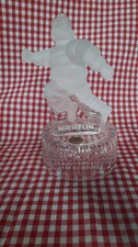 BIBENDUM MICHELIN TROPHEE Cristal d'Arques camion automobile pneu garage 20cm