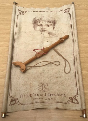 Pèse bébé ancien - bébé,