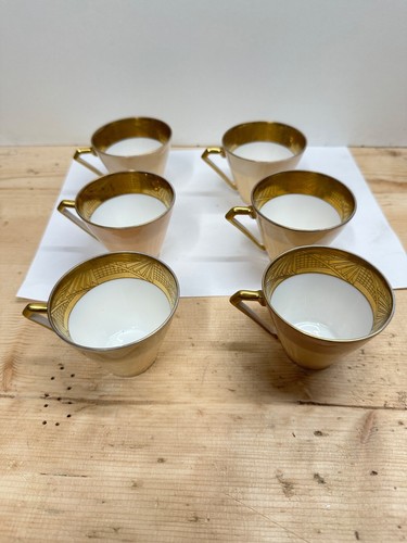 Anciennes tasses café - 6,