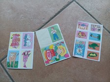 Lot de 3 planches ( 13 stickers ) POLLY POCKET / 1991