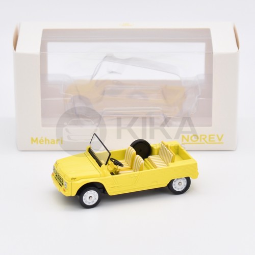 Citroën méhari plage jaune - citroën,