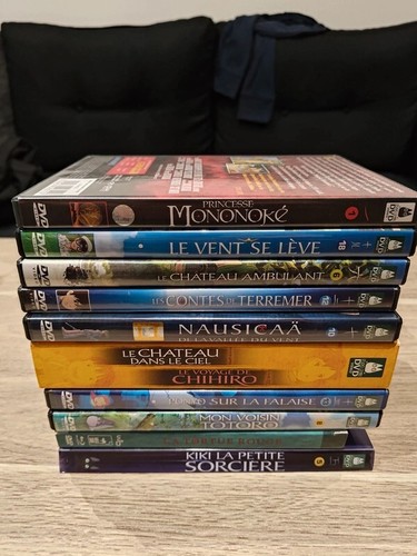 Lot dvd studio - studio, ghibli