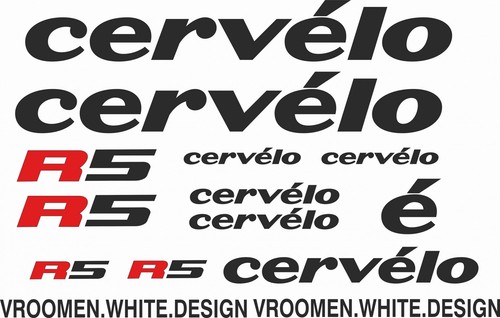 Adhésifs cadre cervelo - cadre, r5