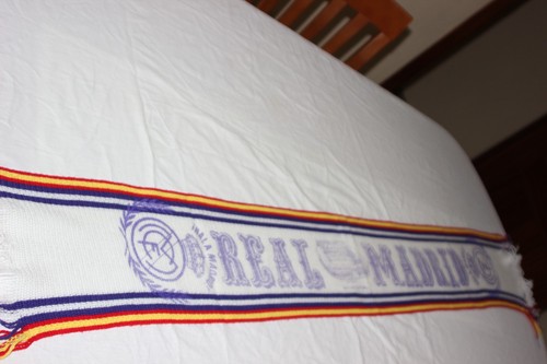 écharpe vintage real madrid - Écharpe,