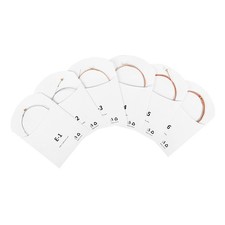  Cordes de rechange pour guitare acoustique, 6 pièces, cordes pour guitare Folk,
