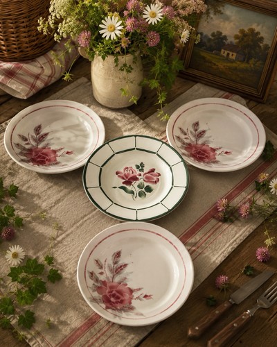 Lot assiettes creuses - lot,