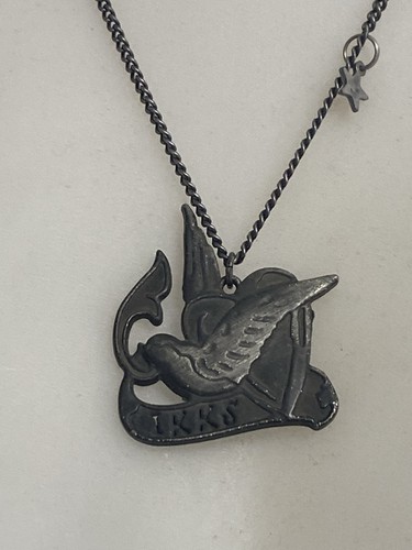 Vintage collier ikks colombe - vintage,