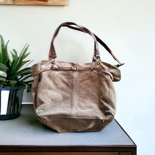 Sac main cuir marron - à,