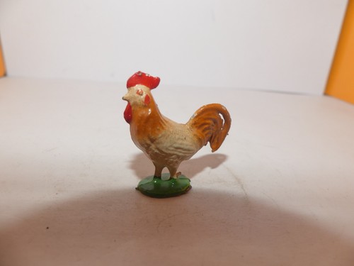 Figurine plomb ferme - figurine, coq
