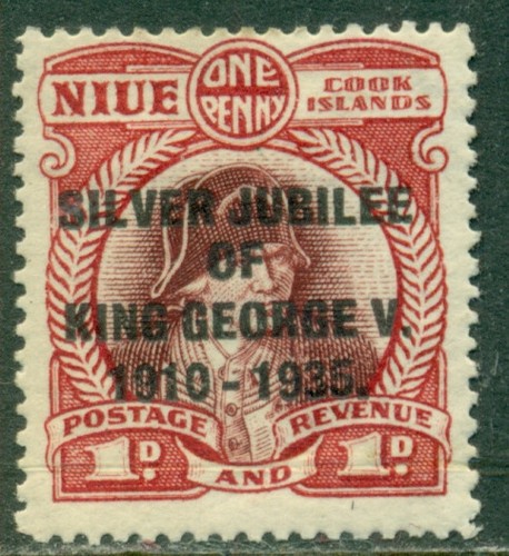 Niue 1935 silver - jubilee, of