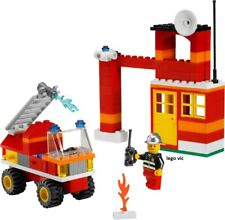 Lego 6191 City Fire Fighter Building Set Caserne Pompier complet C334
