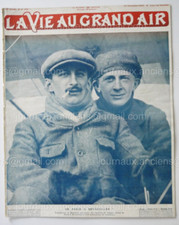 1911 LA VIE AU GRAND AIR N° 635 AVIATION PARIS = BRUXELLES - BOXE AUSTRALIE ETC