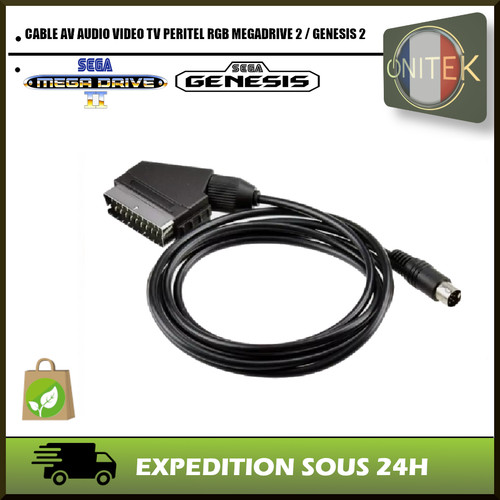 Cable peritel rgb sega - cable,