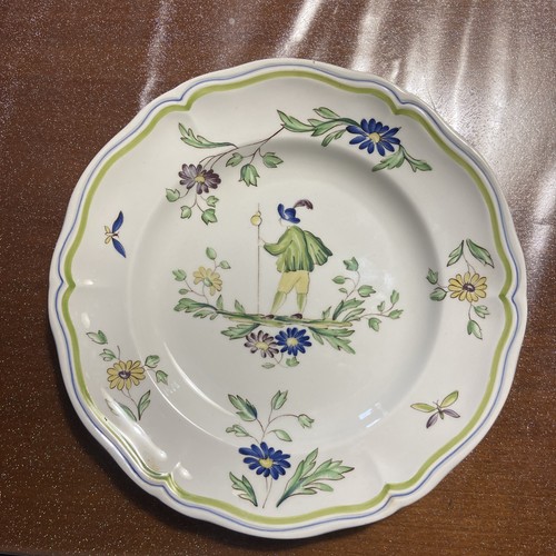 Assiette faïence de - faïence,