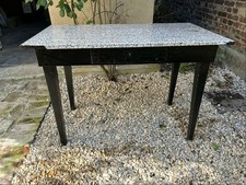 Table en bois vintage revêtement adhésif