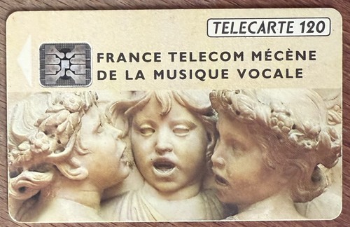 Musique vocale 120u telecarte - 120u,