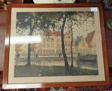 Tableau Lithographie Bord